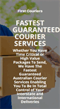 Mobile Screenshot of firstcouriers.net